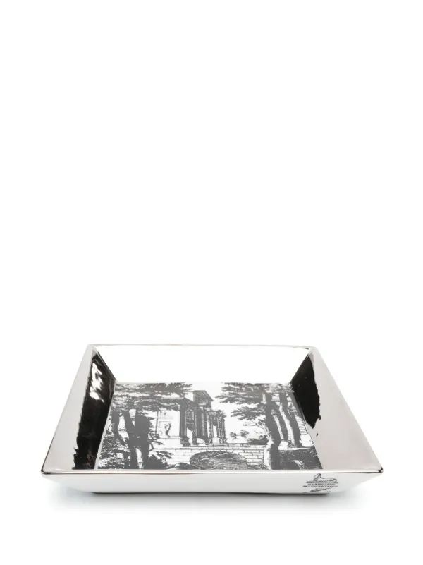 Fornasetti セット Fornasetti Tema e Variazioni Glass Cup (set Of two) | ブラック