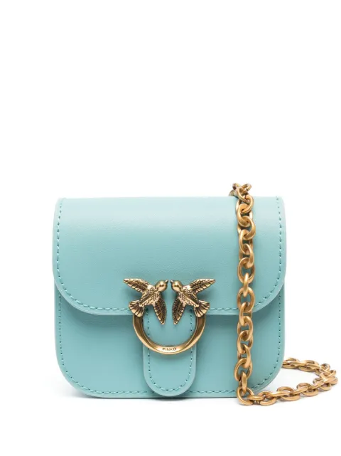 PINKO Love Birds leather mini bag