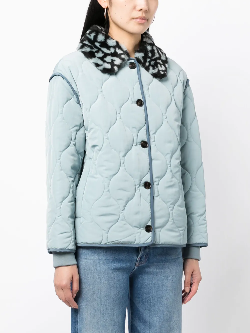 PS Paul Smith button-down Quilted Jacket - Farfetch