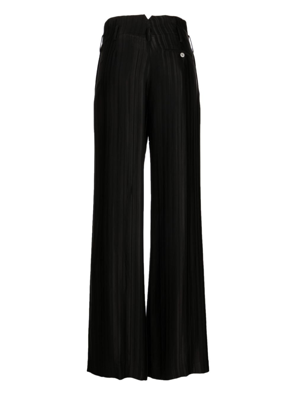 Shop Paul Smith High-waisted Pleated Trousers In Black