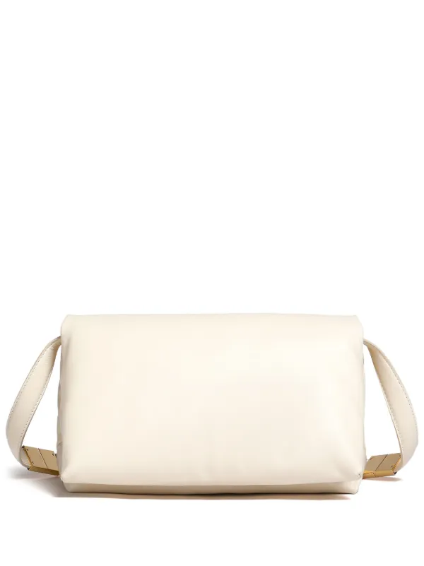 Marni Prisma Leather Shoulder Bag | Neutrals | FARFETCH IN 