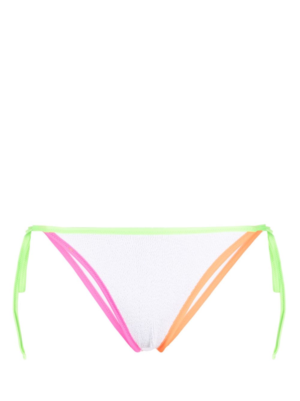 MC2 Saint Barth Marielle side-tie bikini bottom - White