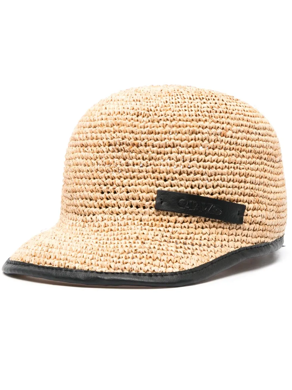Catarzi Nemi Interwoven Raffia Baseball Cap Farfetch