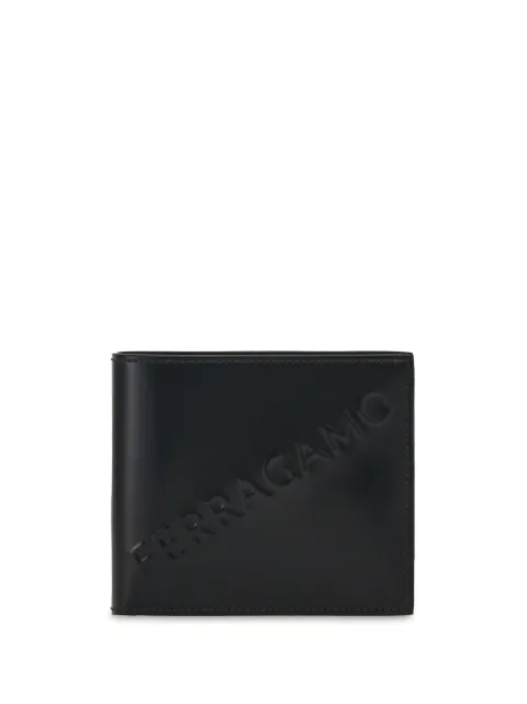 Ferragamo logo-embossed bi-fold wallet 