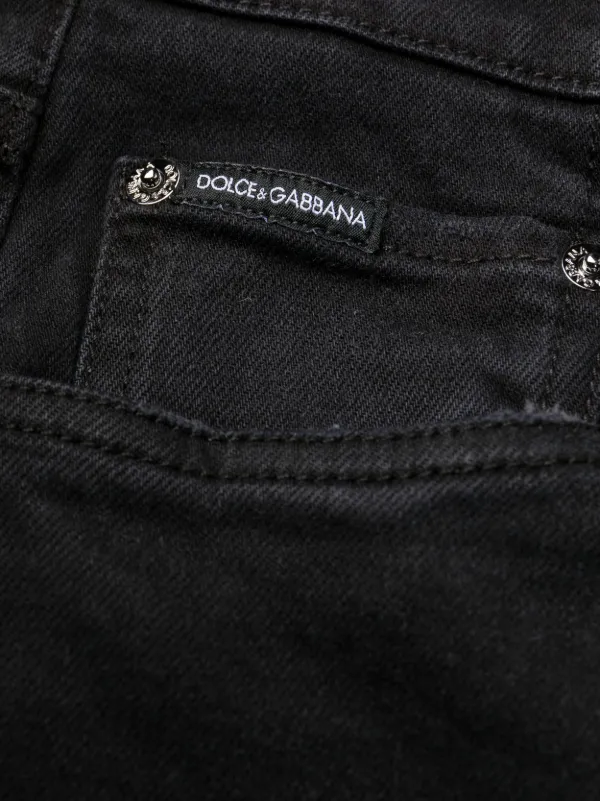 Dolce & Gabbana mid-rise Skinny Jeans | Black | FARFETCH