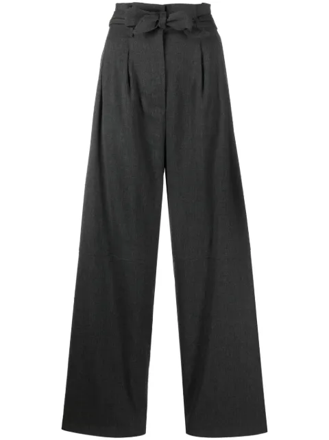 PINKO ハイウエスト ワイドパンツ