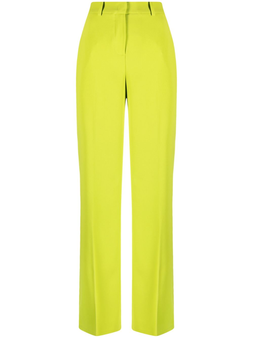 PINKO high-waisted wide-leg trousers - Green