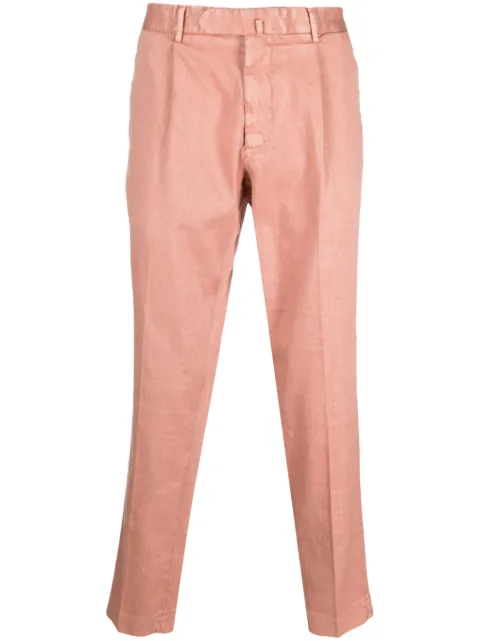 Dell'oglio pleated tapered-leg trousers
