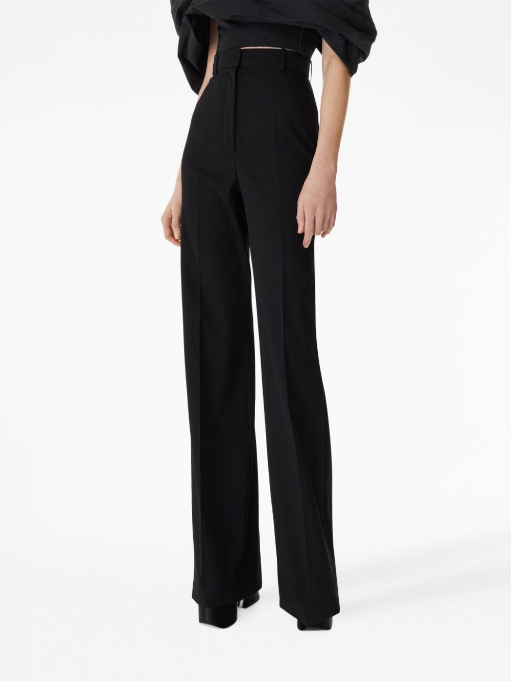 Nina Ricci high-waist tailored wool trousers Women