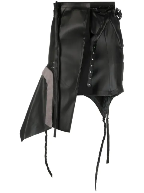 Ottolinger Biker asymmetric skirt