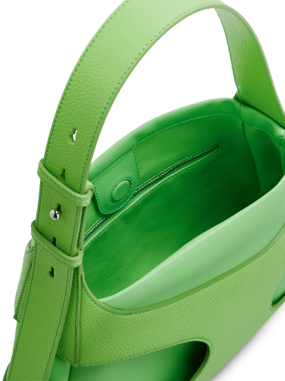 Ferragamo Leren schoudertas Groen