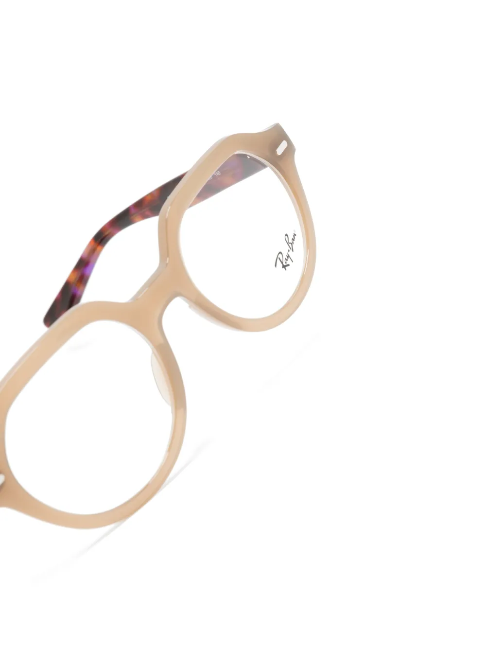 Ray-Ban Gina bril met vierkant montuur Bruin