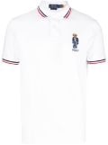 Polo Ralph Lauren striped-trim polo shirt - White