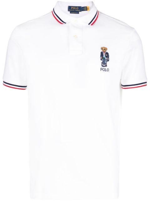 Polo Ralph Lauren striped-trim polo shirt Men