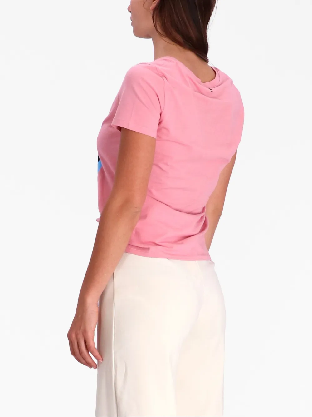Weekend Max Mara T-shirt met print Roze