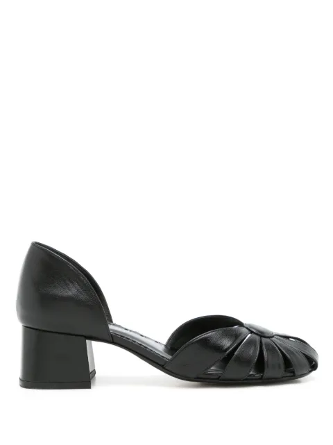 Sarah Chofakian Marjorie 40mm round-toe pumps
