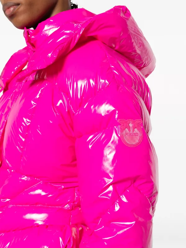 Pink hot sale shiny jacket