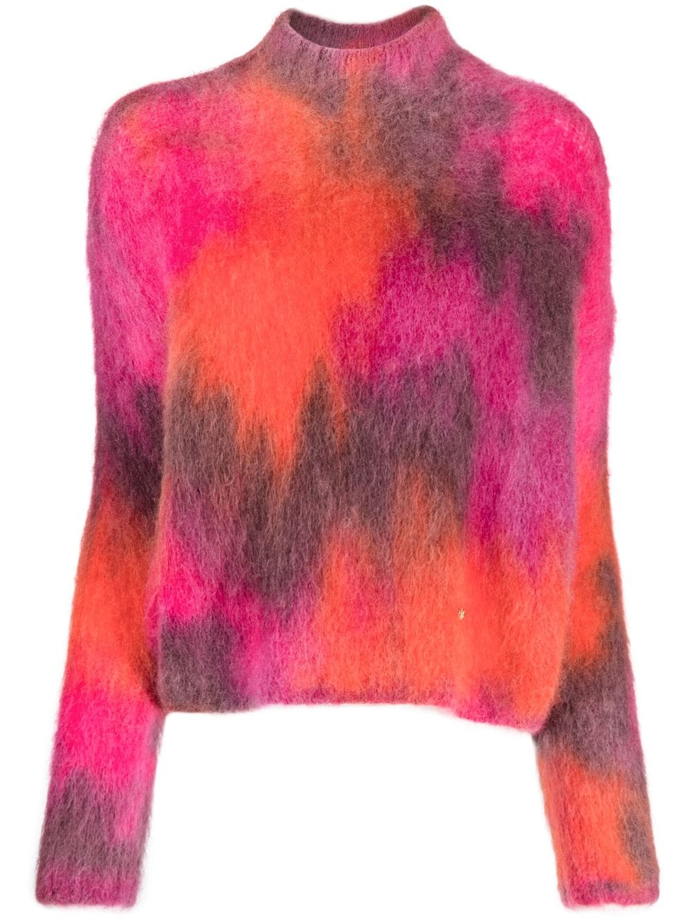 Pinko Intarsia-knit Jumper In Muticolor