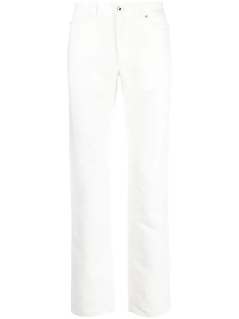 Brioni Pantaloni slim con 5 tasche