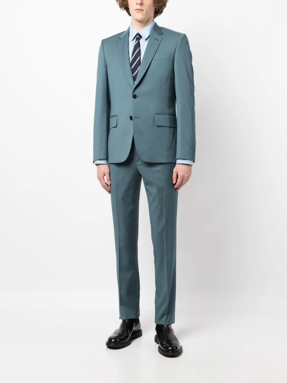 Paul Smith Pak met enkele rij knopen - Blauw