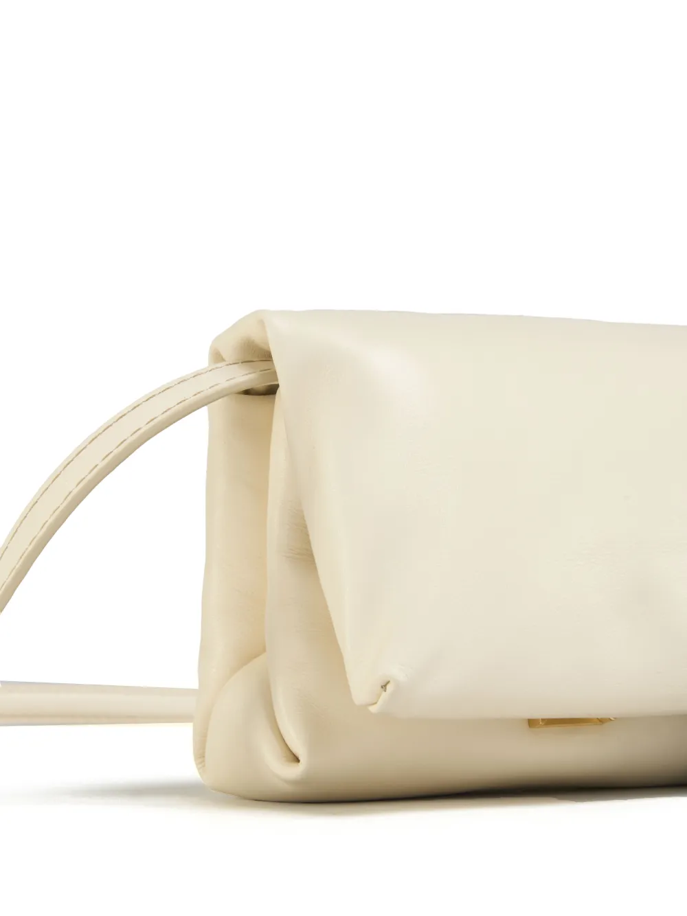 Affordable Marni Prisma clasp-fastening leather pochette Women