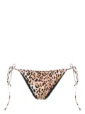MC2 Saint Barth Marielle leopard-print bikini bottoms - Neutrals