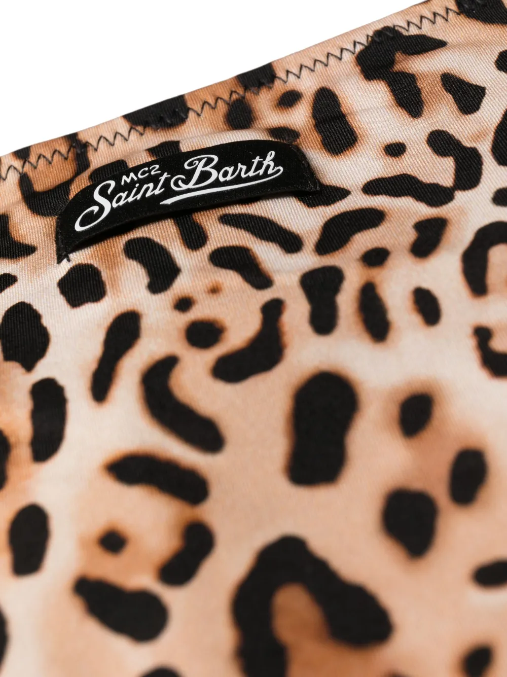 MC2 SAINT BARTH MARIELLE LEOPARD-PRINT BIKINI BOTTOMS