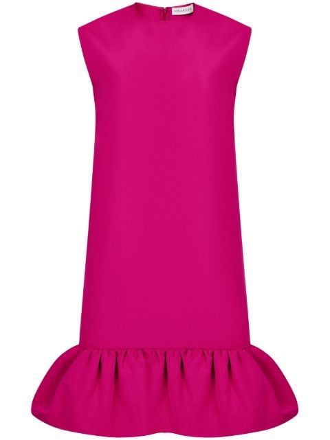 Nina Ricci 민소매 페플럼 헴 미니 드레스