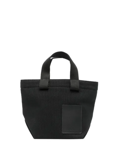 Il Bisonte logo-patch tote bag