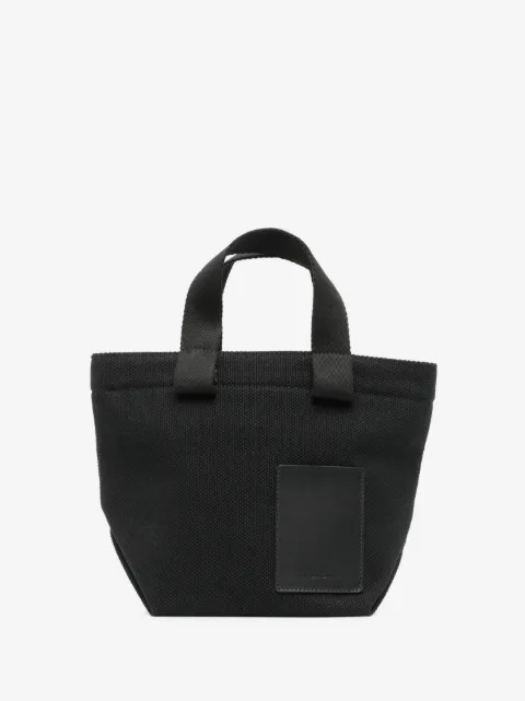 Il Bisonte logo-patch tote bag