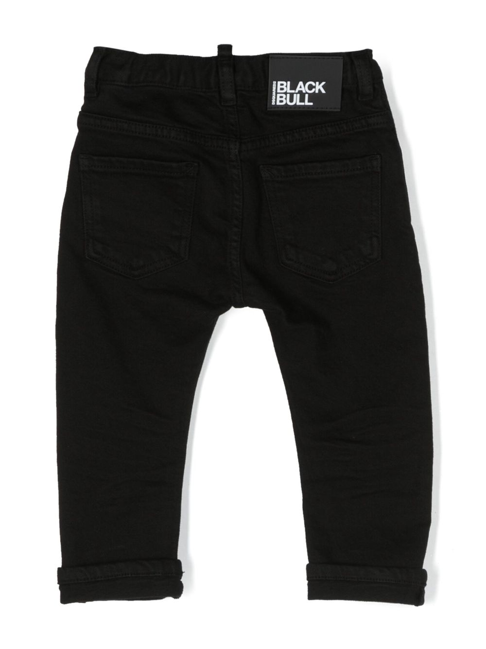 Dsquared2 Kids Straight broek - Zwart