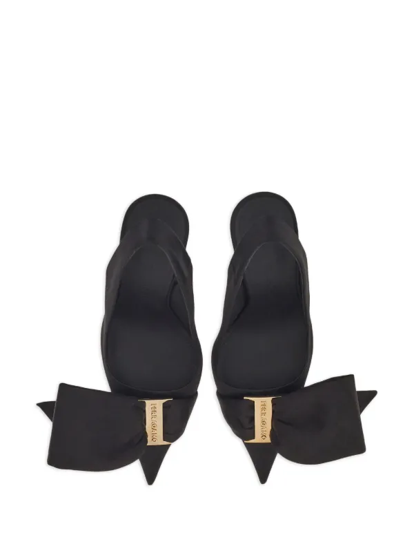 Ferragamo スリングバック パンプス | ブラック | FARFETCH JP