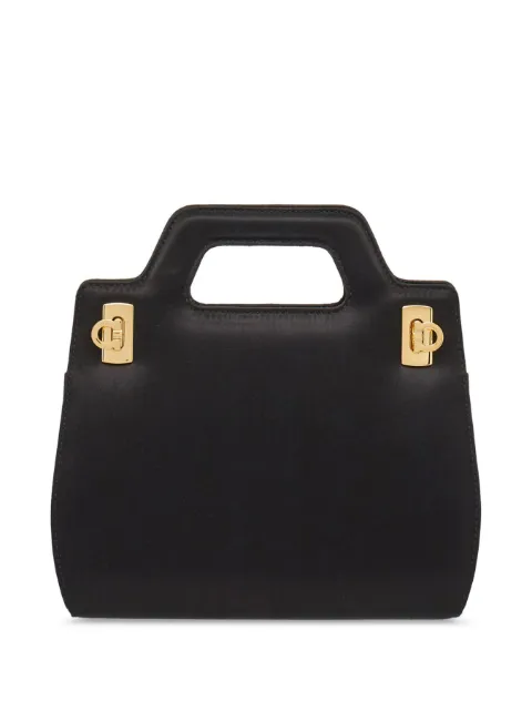 Ferragamo Borsa a spalla mini Wanda Gancini con fibbia