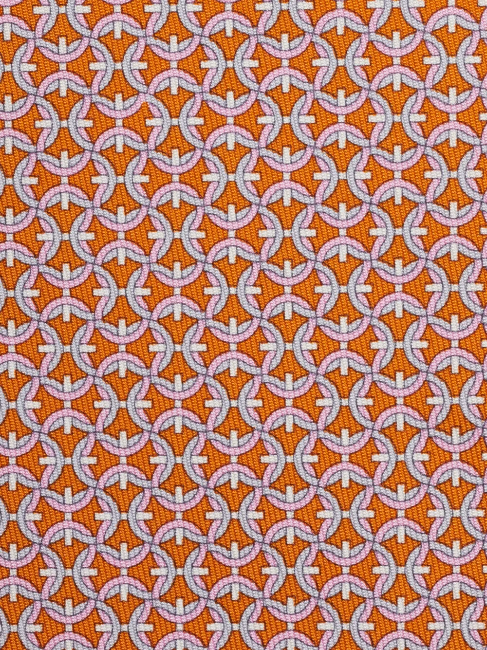Ferragamo Zijden stropdas - Oranje