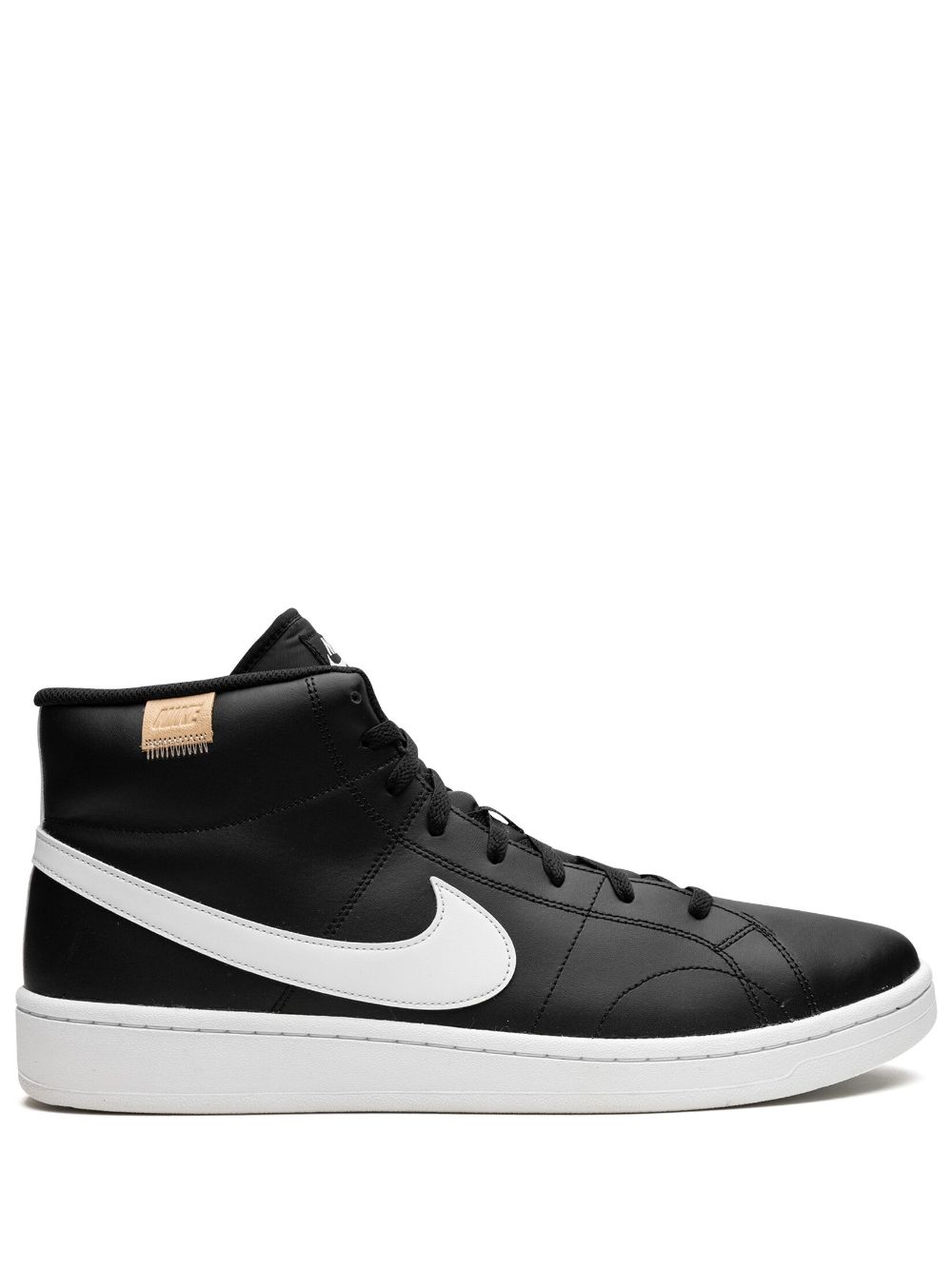 Nike Court Royale 2 Mid Sneakers In Black And White