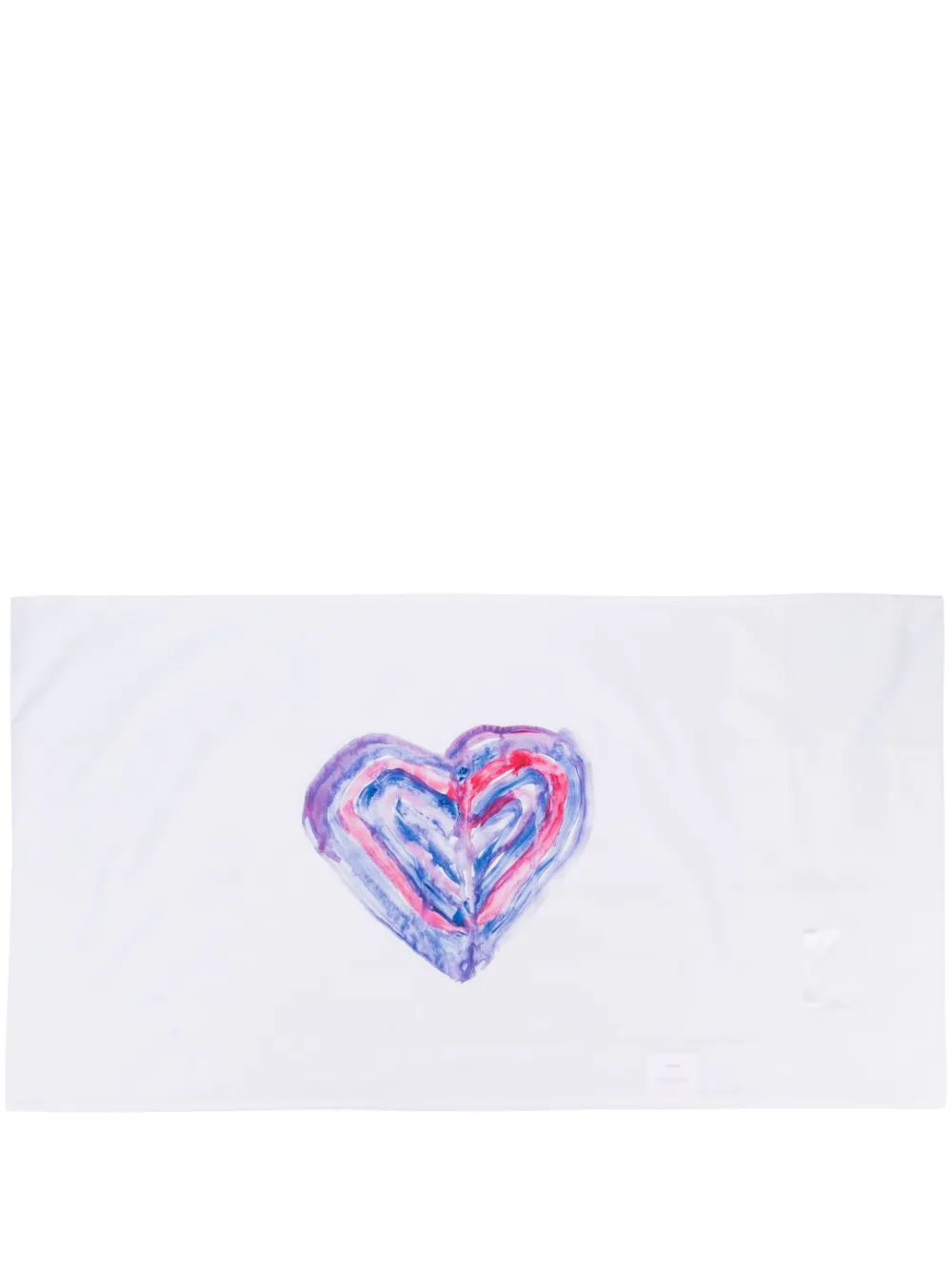 Magniberg heartprint Cotton Pillow Case Farfetch