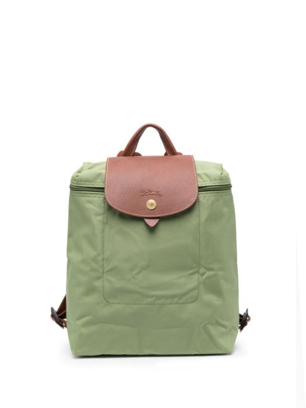 Longchamp Le Pliage Green Nylon Backpack