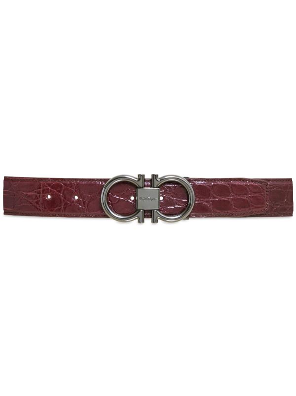 Cognac ferragamo discount belt