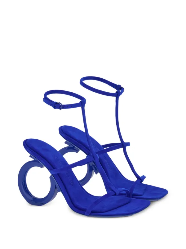 Royal blue sandals discount heels