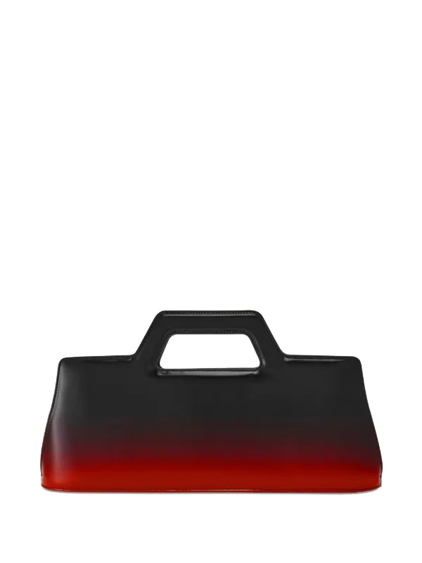 Red ombre deals clutch bag