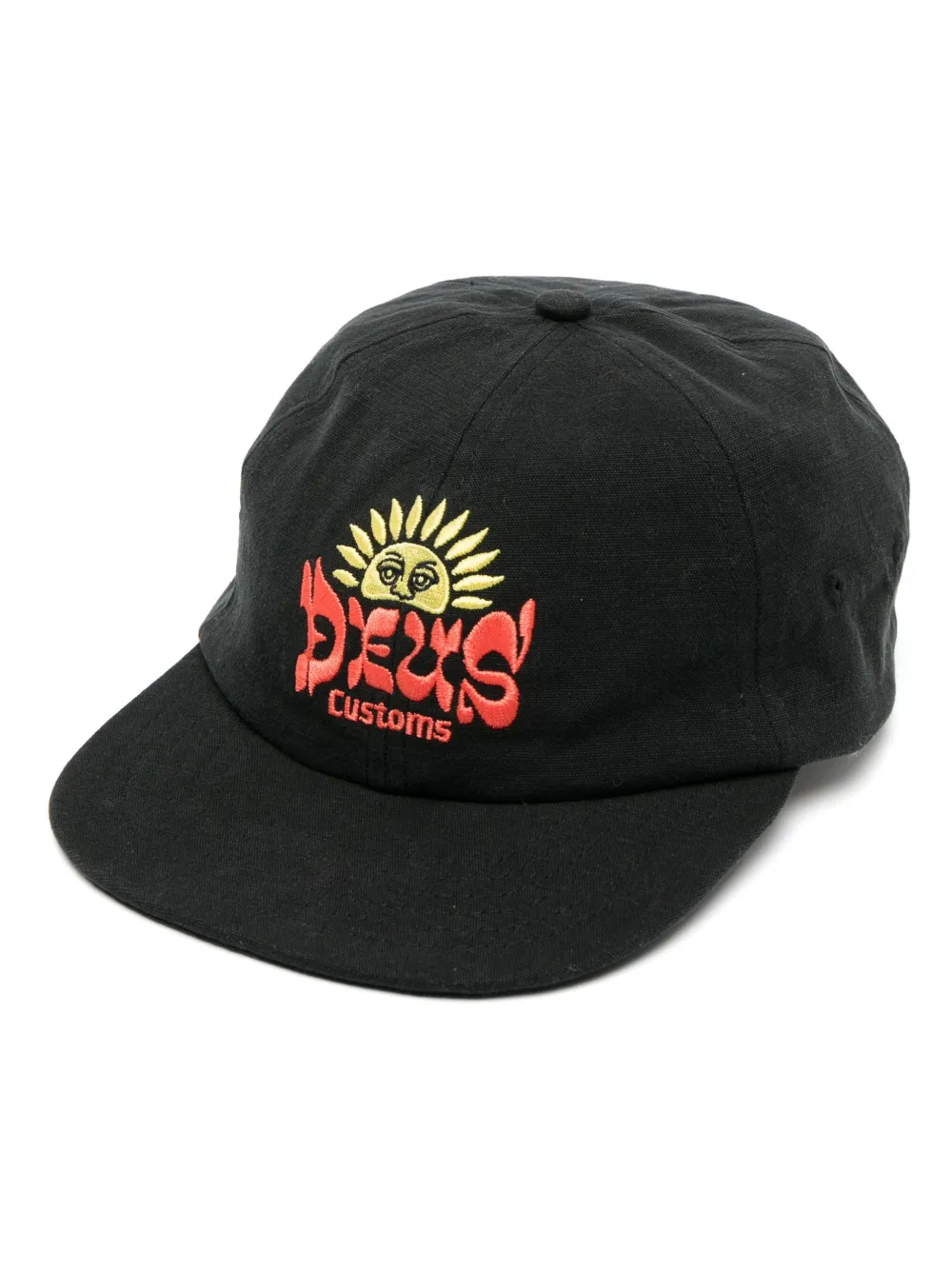 Deus Ex Machina Sleeping Sun baseball cap - Black