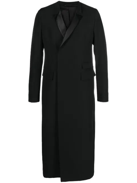 SAPIO manteau mi-long à boutonnière croisée