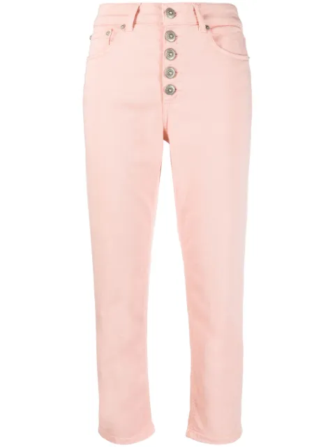DONDUP jeans ajustados con diseño capri