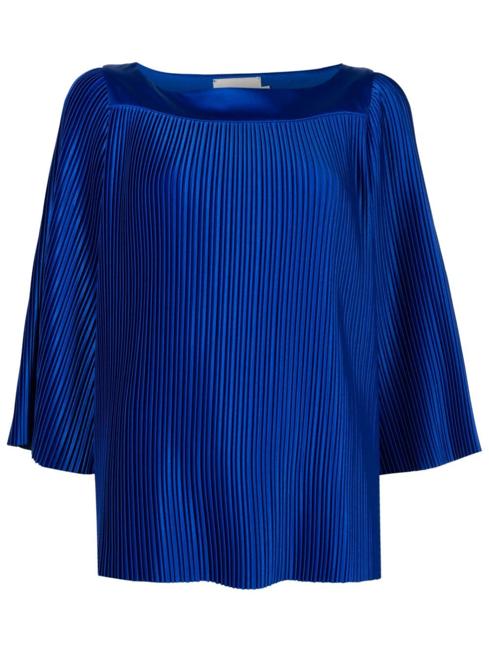 Neriage Pleated Satin Blouse - Farfetch