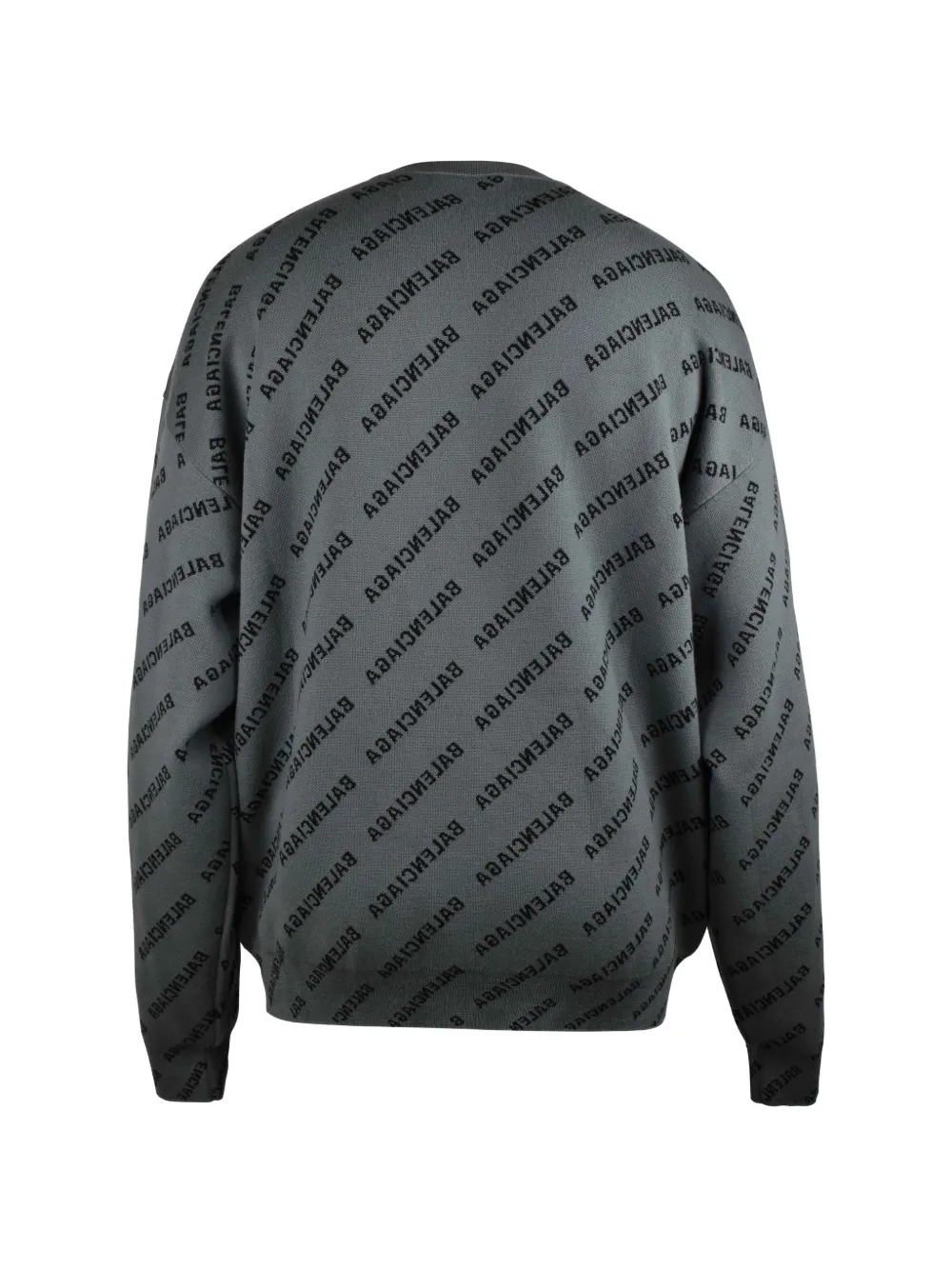 Balenciaga Trui met logoprint Grijs