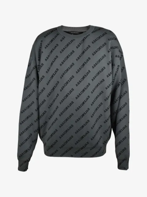 Balenciaga джемпер с логотипом