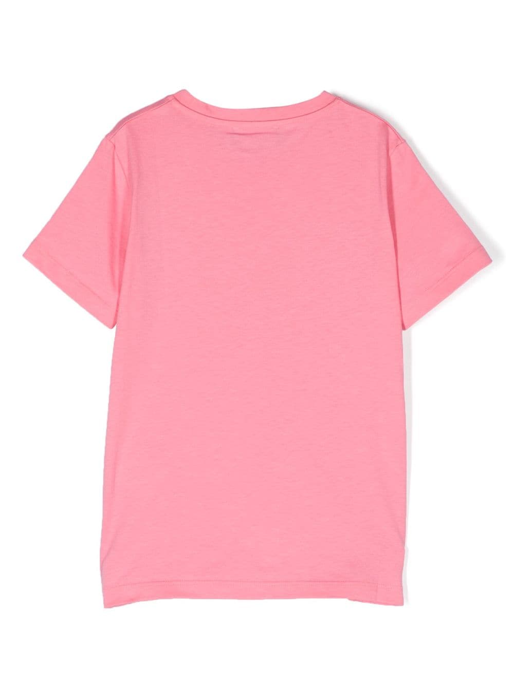 Versace Kids logo-print cotton T-shirt - Roze