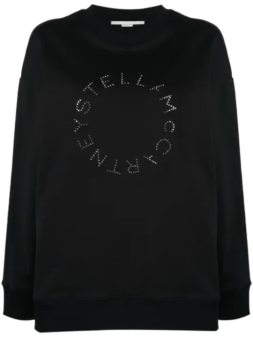 Sweat à logo strassé - Stella McCartney - Modalova