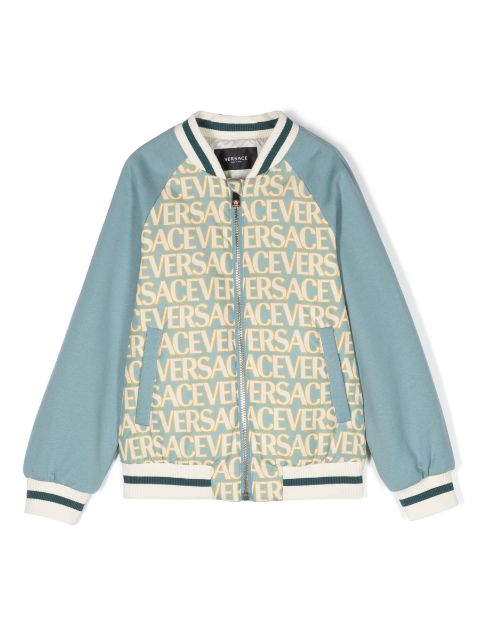 Versace Kids Versace Allover bomber jacket