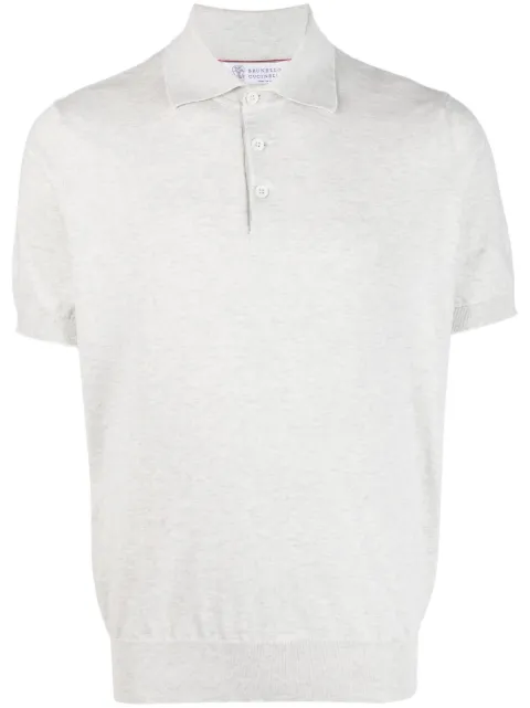 Brunello Cucinelli short-sleeve polo shirt